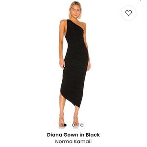 NORMA KAMALI DIANA GOWN DRESS